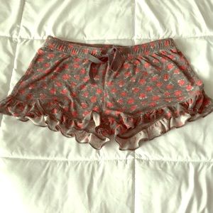 Floral pj shorts